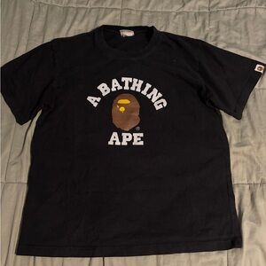 Bape Black Short Sleeve Tee